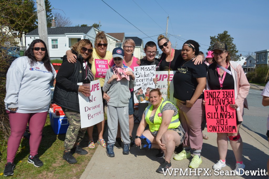The strike continues for school support workers who walked out in the HRM