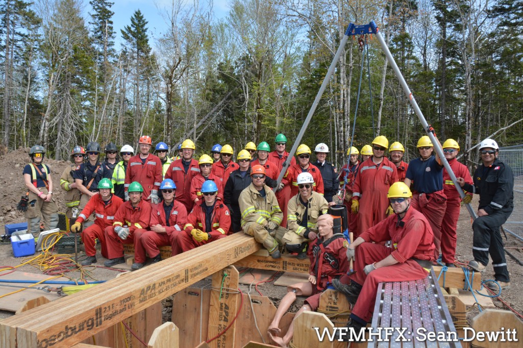 Trench rescue training puts HRFE members to the test