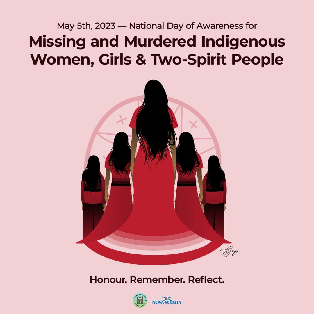 Today is the National Day of Awareness of Missing and Murdered Indigenous Women, Girls, and Two-spirited People