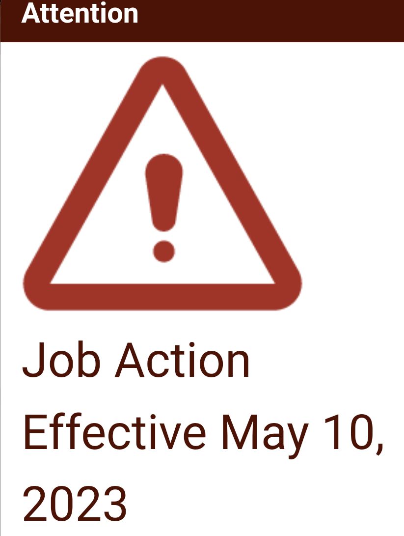 CUPE Local 5047 will be on strike as of 12:01 a.m., Wednesday, May 10, 2023