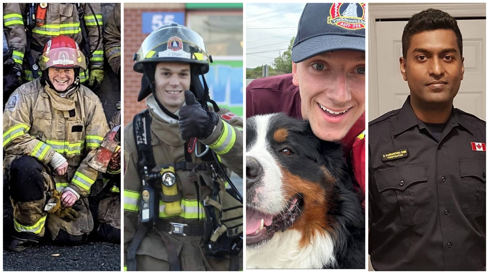 The BVFA wants to take a moment to recognize Halifax Regional Fire & Emergency Volunteer Platoon Captain Core Blake Mann (Stn 8), Volunteer Firefighters Jesse Organ (formerly Stn 8, now Stn 58), Riley Coffey (Stn 58) and Shervin Kannanchira Shibi (Stn 58).