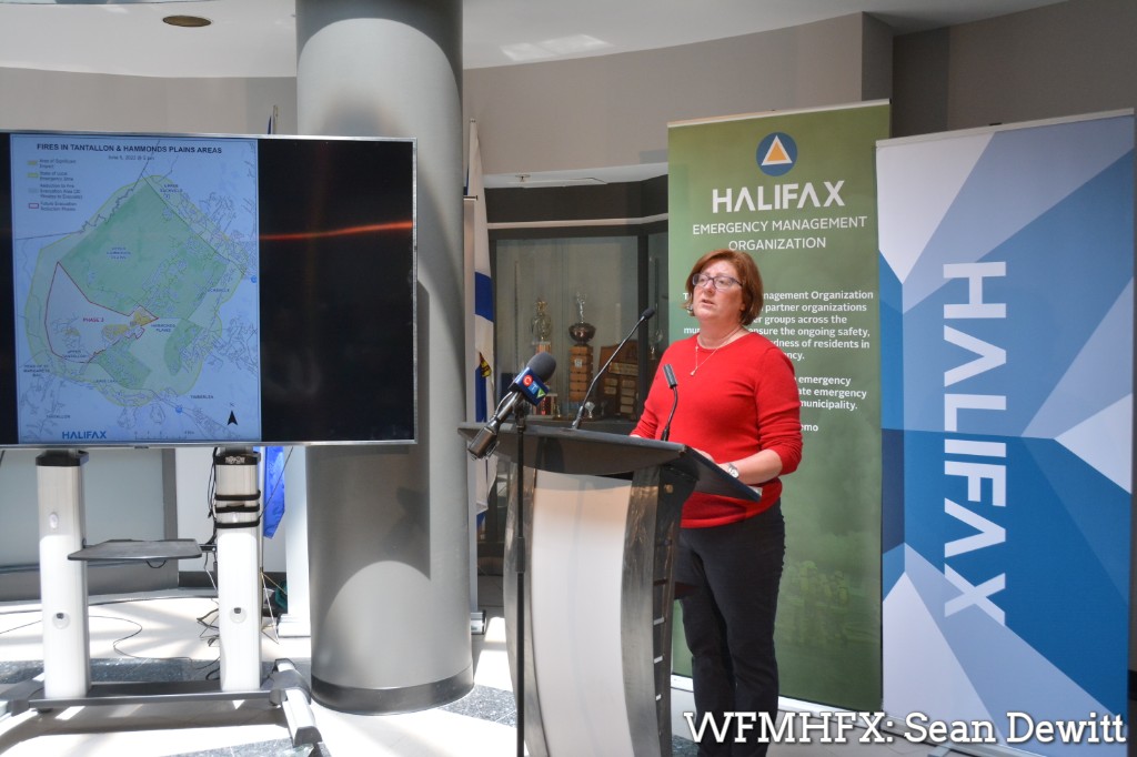 The Halifax Regional Municipality is advising residents of the following evacuation area update