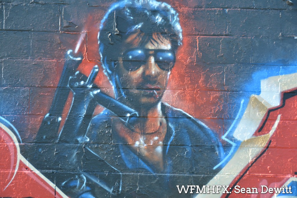 There's no doubt that many of the contributions on the Woodside graffiti walls are pretty amazing
