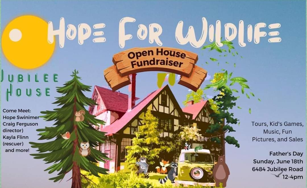 Hope for Wildlife Jubilee Open House Fundraiser - Father's Day 