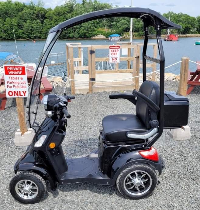 Lunenburg District RCMP is requesting the public’s assistance to locate a black motorized Daymark Scooter