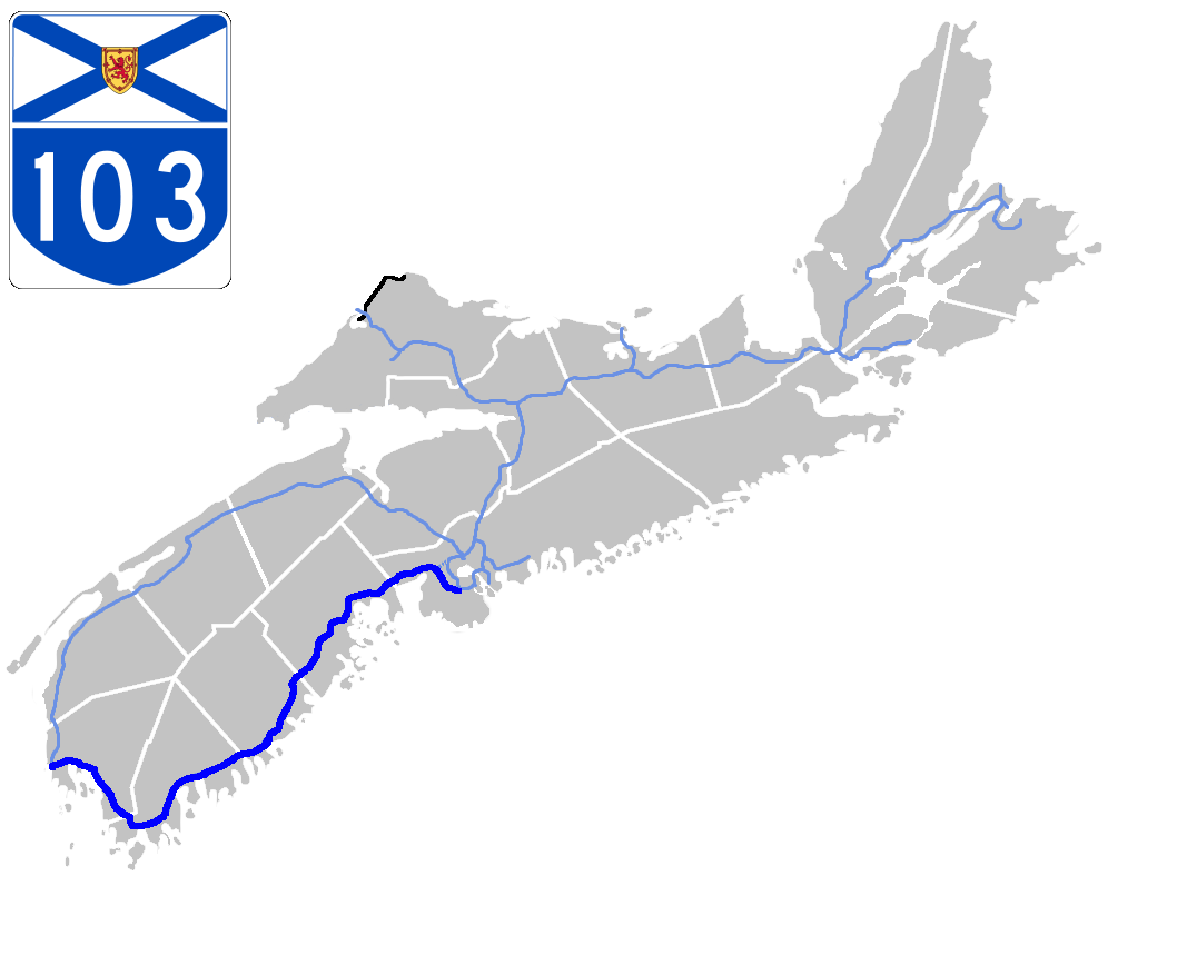 Highway 103 in Shelburne County Reopens to Heavy Commercial Traffic, Healthcare Workers