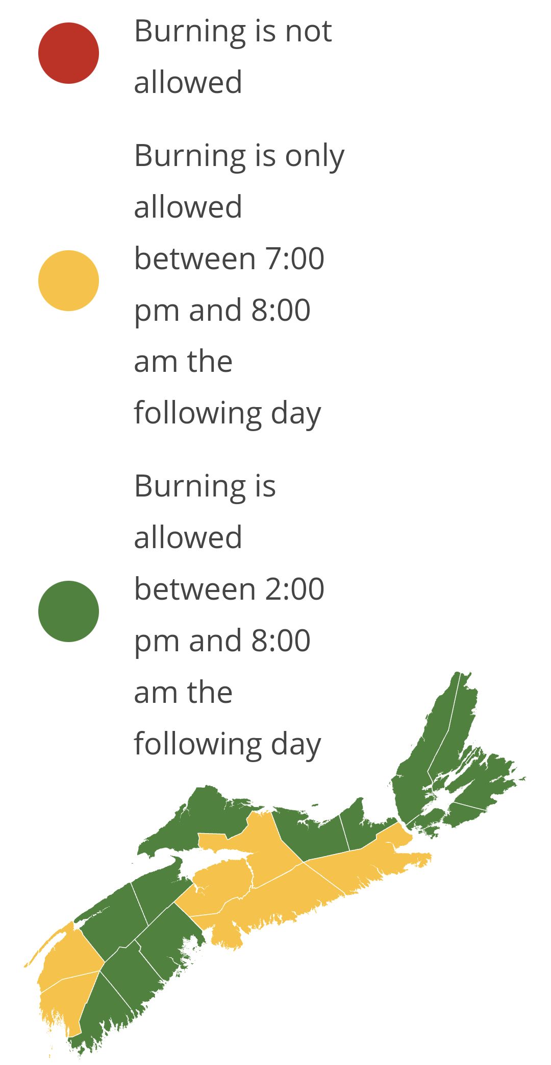 Provincial Burn Restrictions updated: 16 June 2023 at 2:00 pm