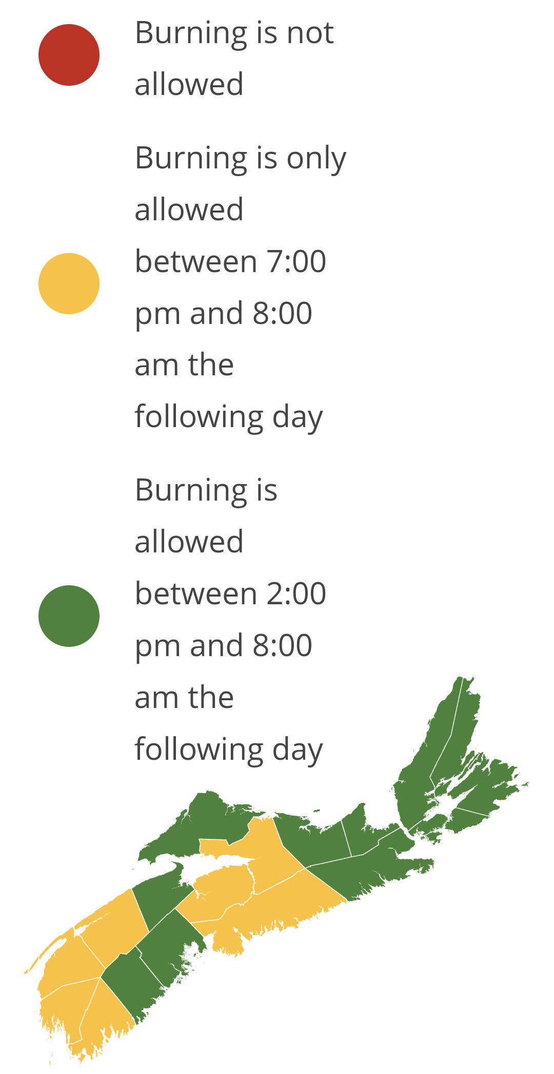 Provincial Burn Restrictions updated: 17 June 2023 at 2:00 pm