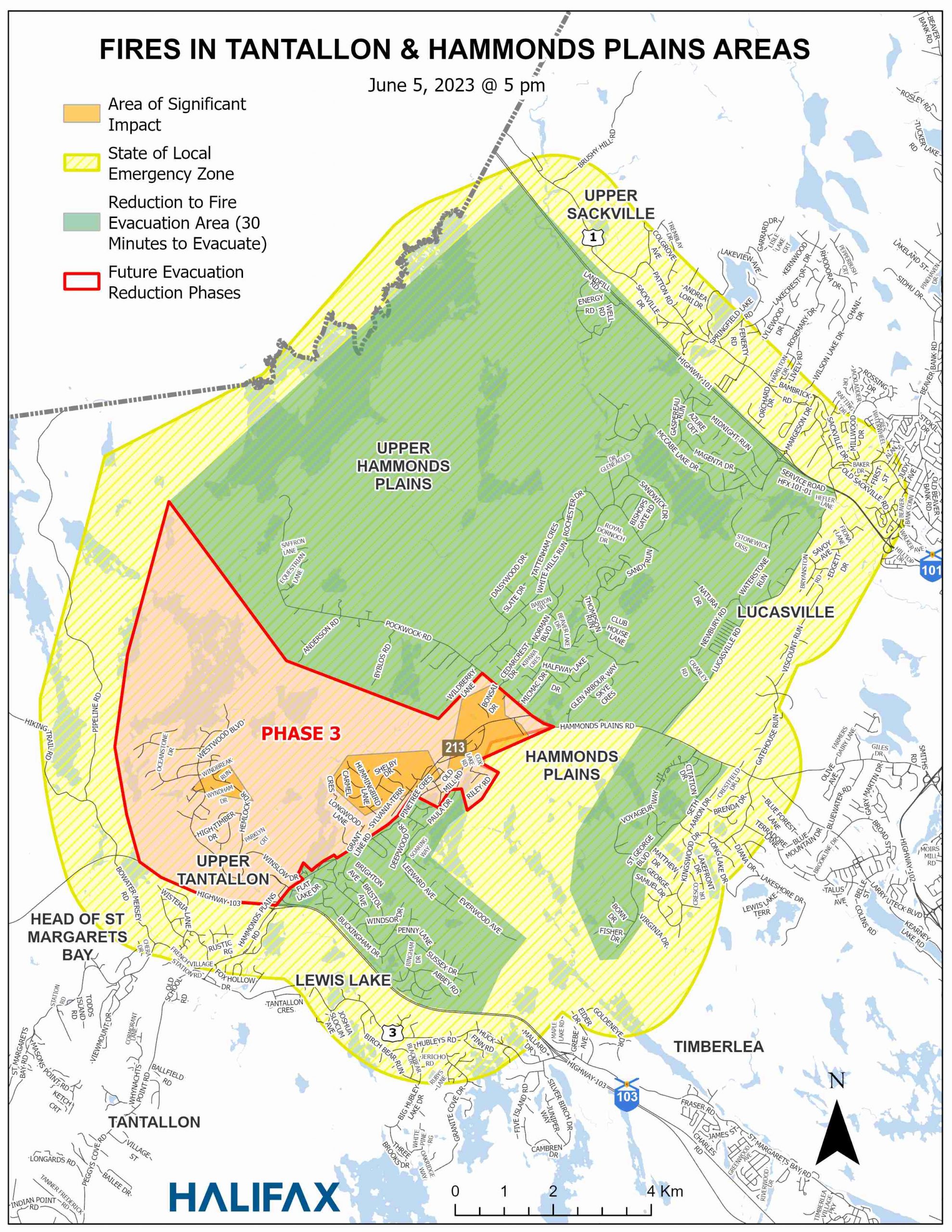 Municipal fires and impacts update – June 7, 8:10 p.m.