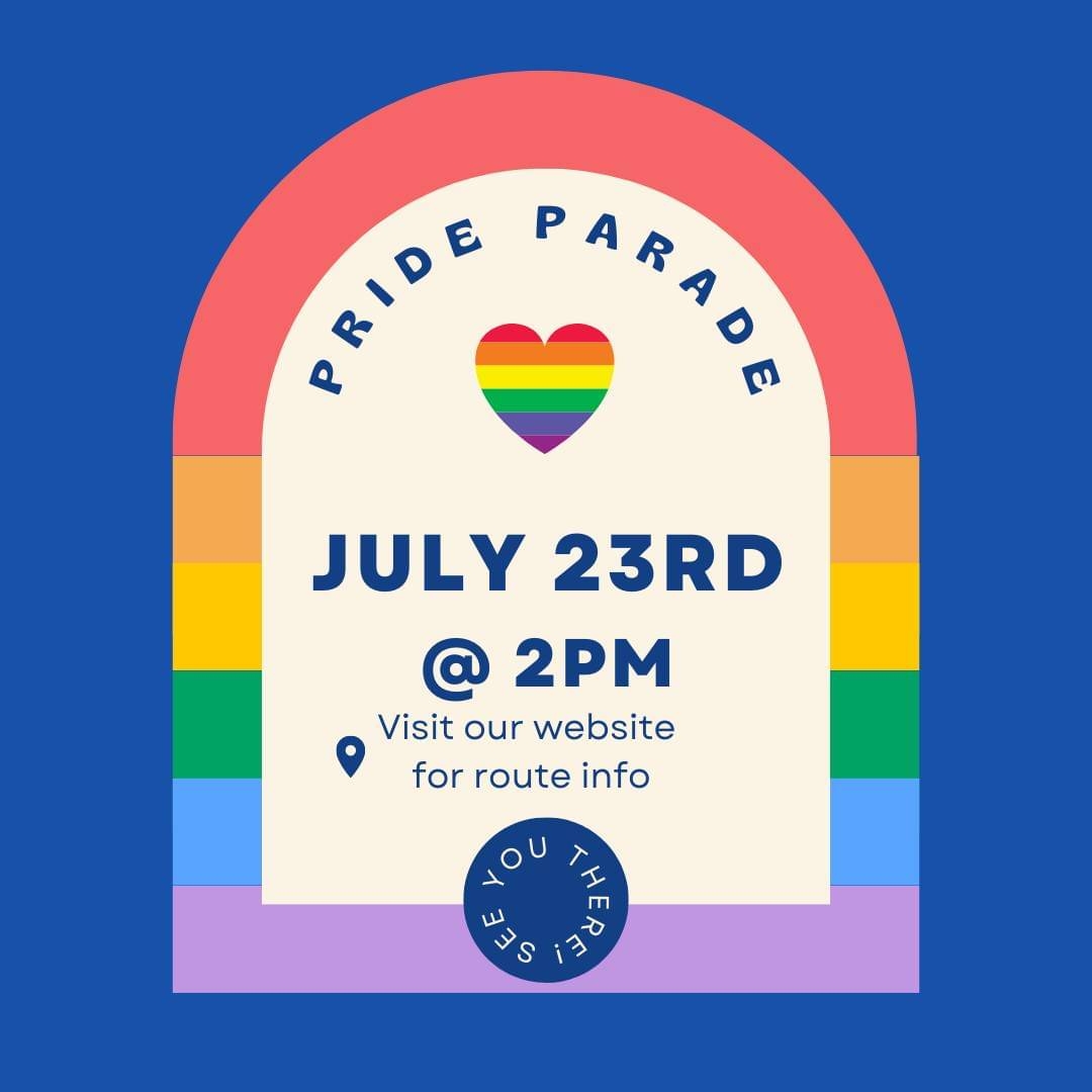 Pride is proud to announce the Halifax Pride Parade for Sunday, July 23rd at 2pm.