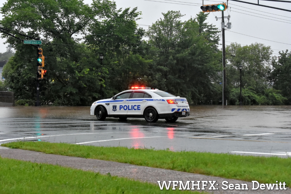 Hazardous conditions on the Bedford Highway