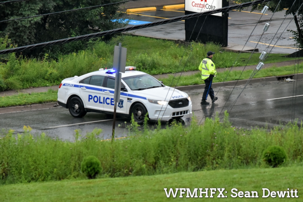 Halifax Regional Police is asking residents to refrain from attempting to access blocked areas to hazardous locations