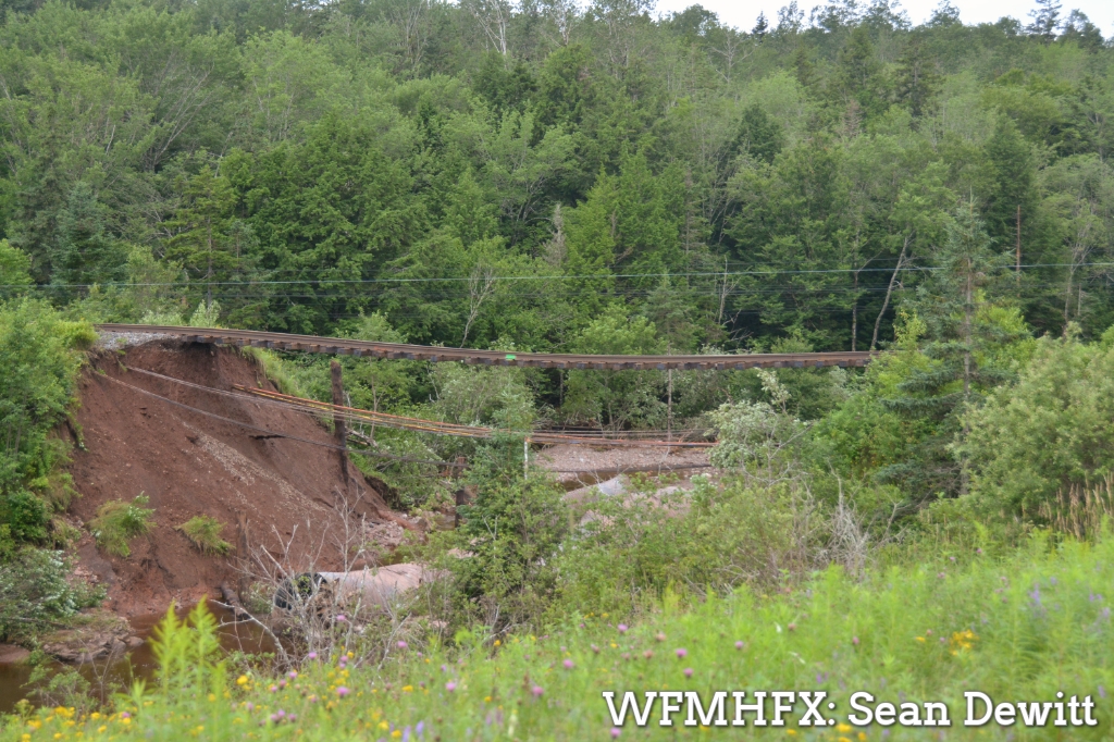 CN Rail start work on seriously damaged rails after storm