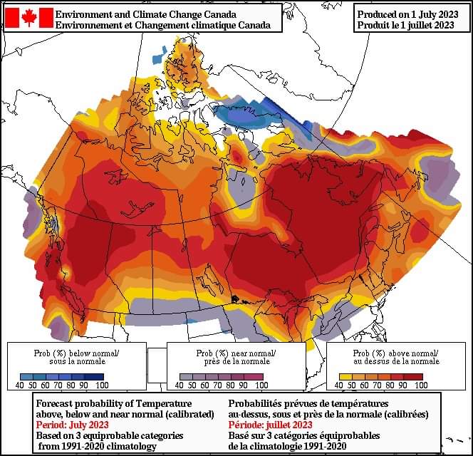 Curious about what's in store for July? Check out the monthly temperature outlook