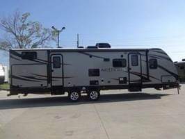 A 2014 Wilderness 3150DS travel trailer was stolen from a parking lot on Westville Road in Pictou County