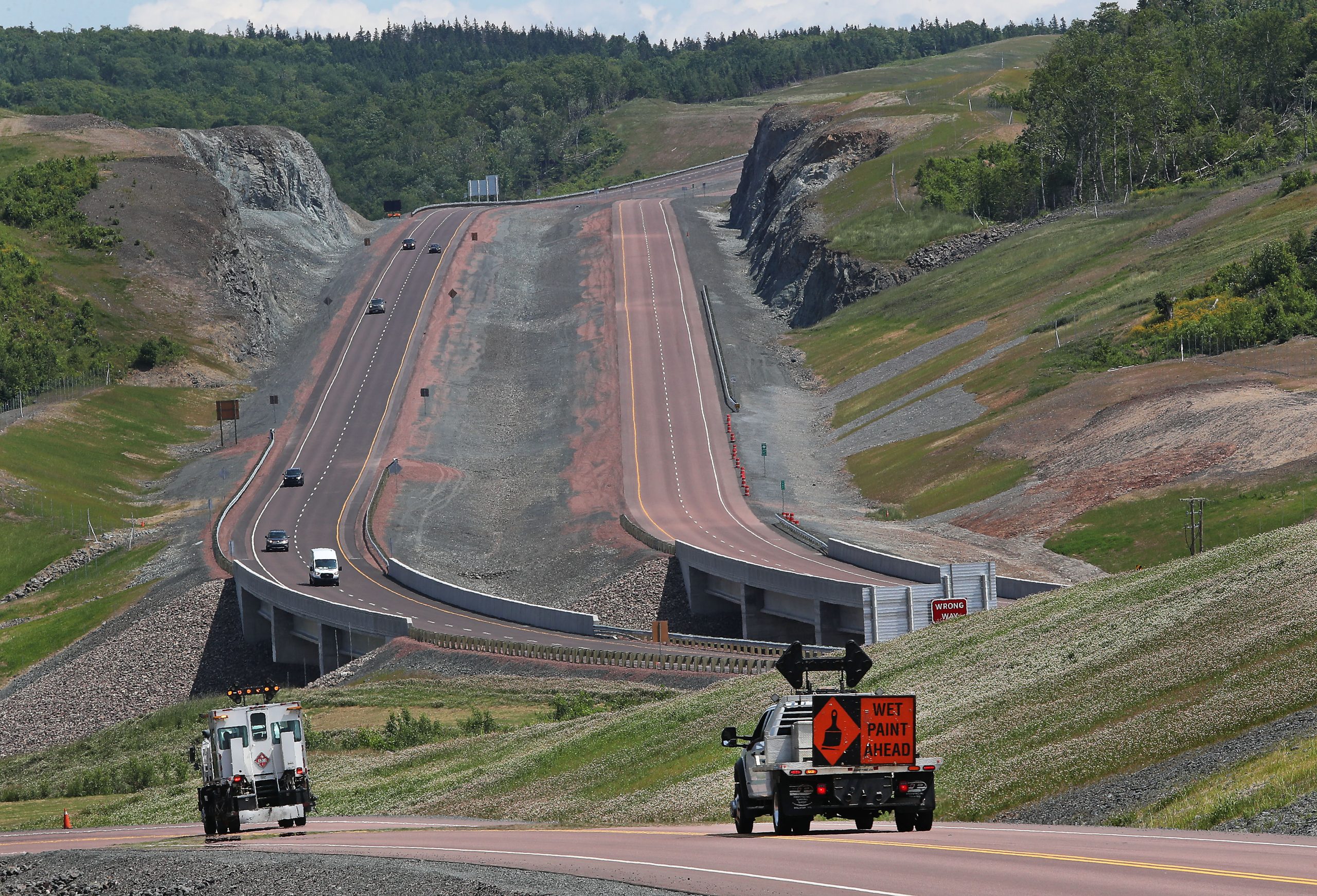 Newly Twinned Section of Highway 104 Opens, Project Nears Completion