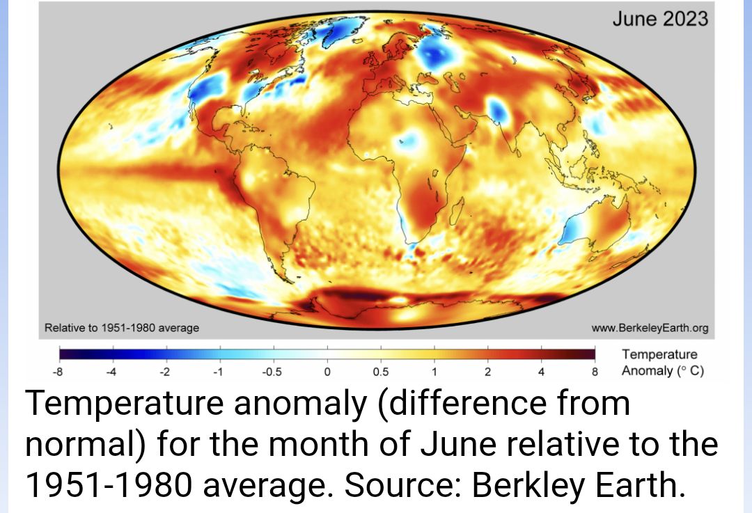 According to preliminary data, the first week of July was the hottest week on record globally