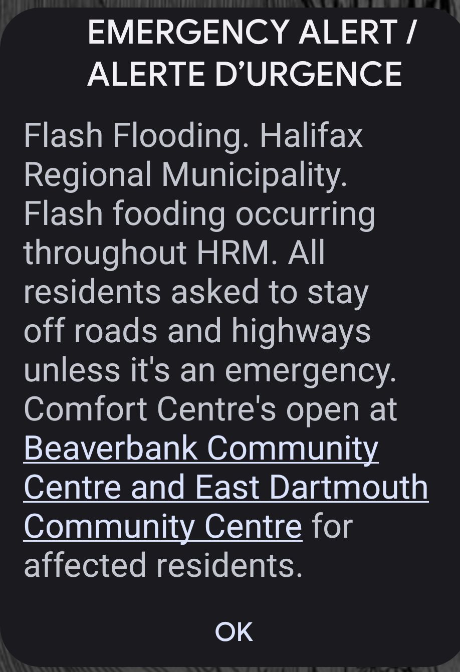 Flash Flooding Alert Issued
