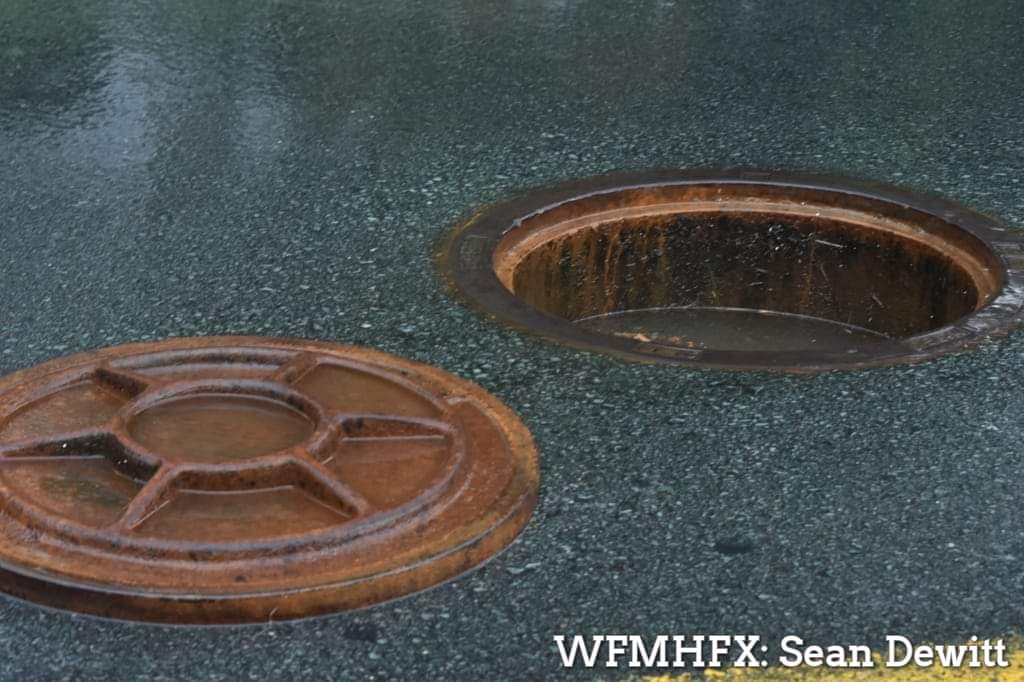We reached out to Halifax Water about what to do if you find a missing manhole cover during a storm. Here's what they said