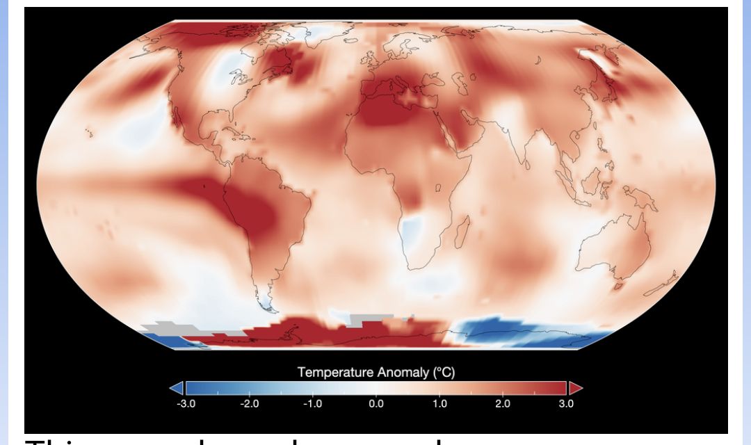 The month of July was the hottest ever recorded on our planet