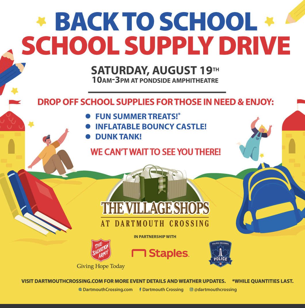 It's Back to School season at The Village Shops at Dartmouth Crossing!