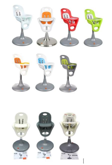 Boon Flair & Flair Elite High Chairs recalled due to fall hazard