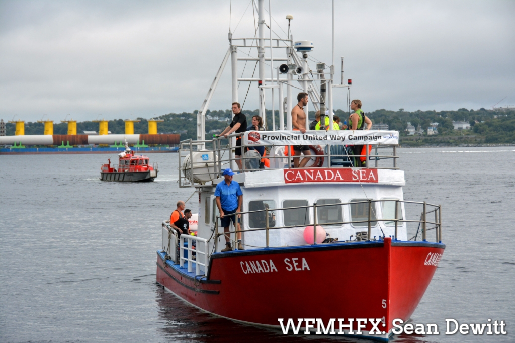Making a splash at the 12th annual United Way Harbour Swim