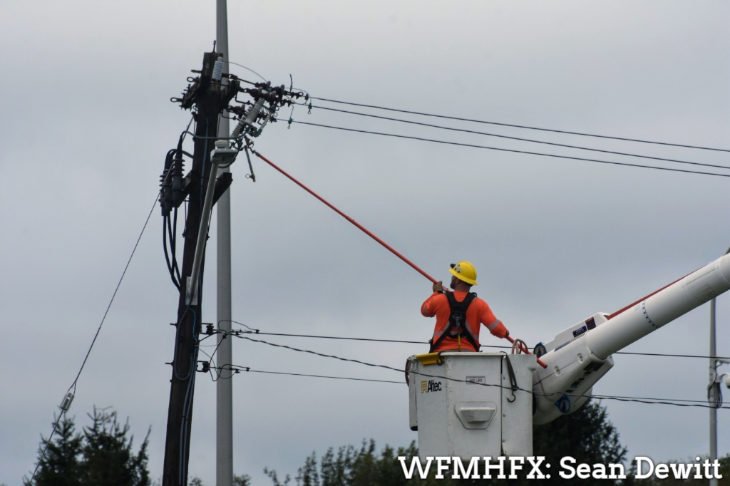 Work continues this afternoon as our crews respond to damage caused by Post Tropical Storm Lee