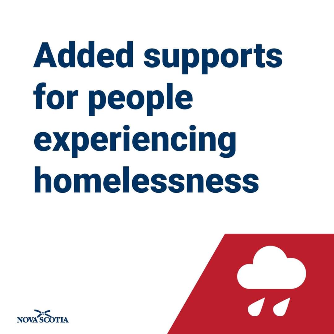 Locations will provide a safe and secure place for those experiencing homelessness to access light meals, supports, and sleeping accommodations throughout Hurricane Lee