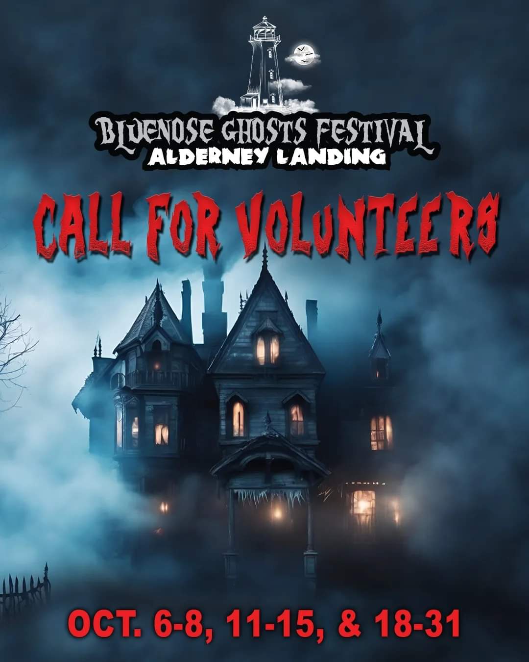 The annual Alderney Landing Bluenose Ghosts Festival is back and bigger than ever this October, and there is so much Halloween excitement to be had!