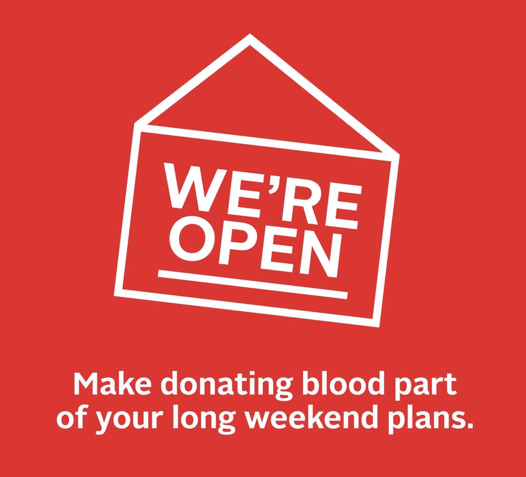 Halifax donors needed this long weekend!