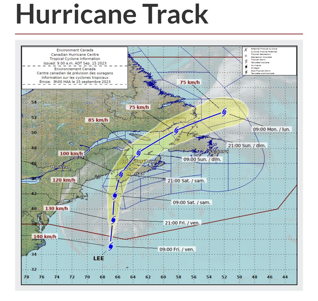 Hurricane watch now in effect, previous warnings remain in effect
