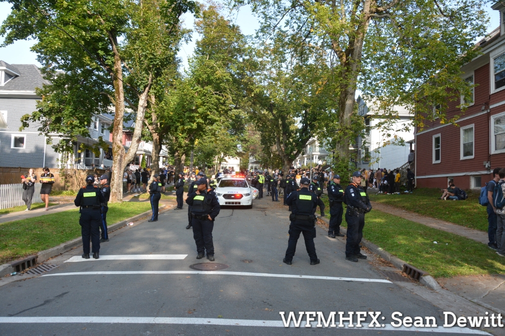 Halifax Regional Police are on scene of an unsanctioned student gathering