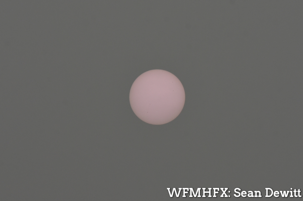On September 27 and 28, residents across parts of the Maritimes were treated to a very strange sight: the sun appeared purple