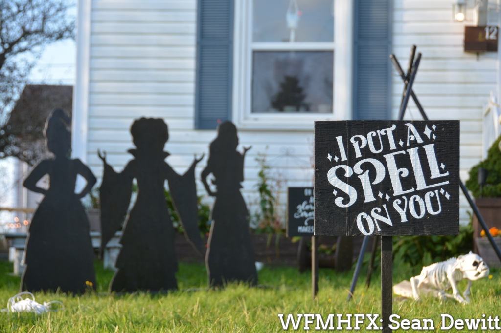 Plenty of parking available for you, if you are dropping by on a broom!