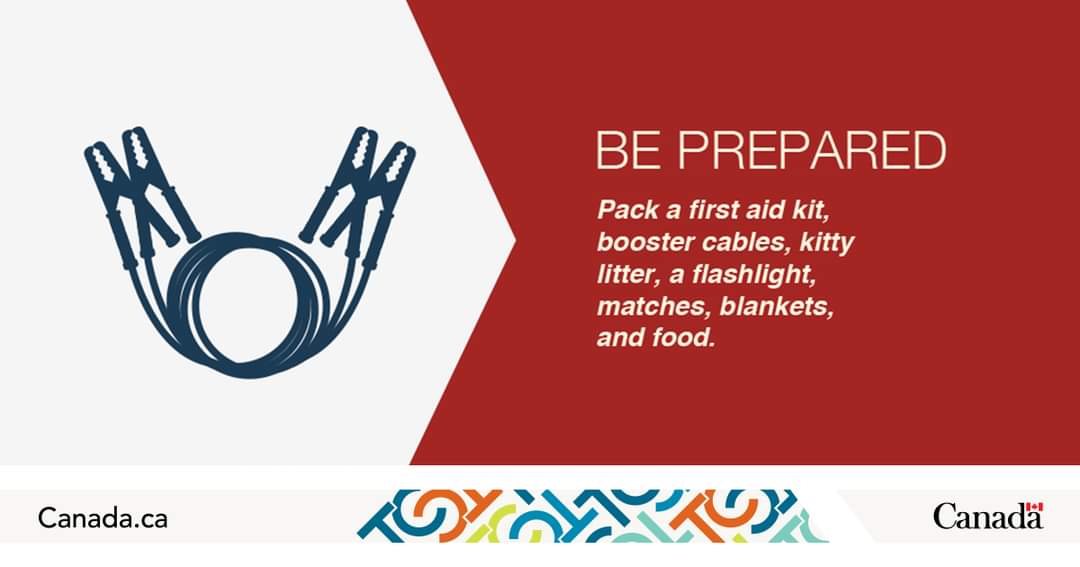 If you have a car, prepare an emergency car kit and keep it in the vehicle