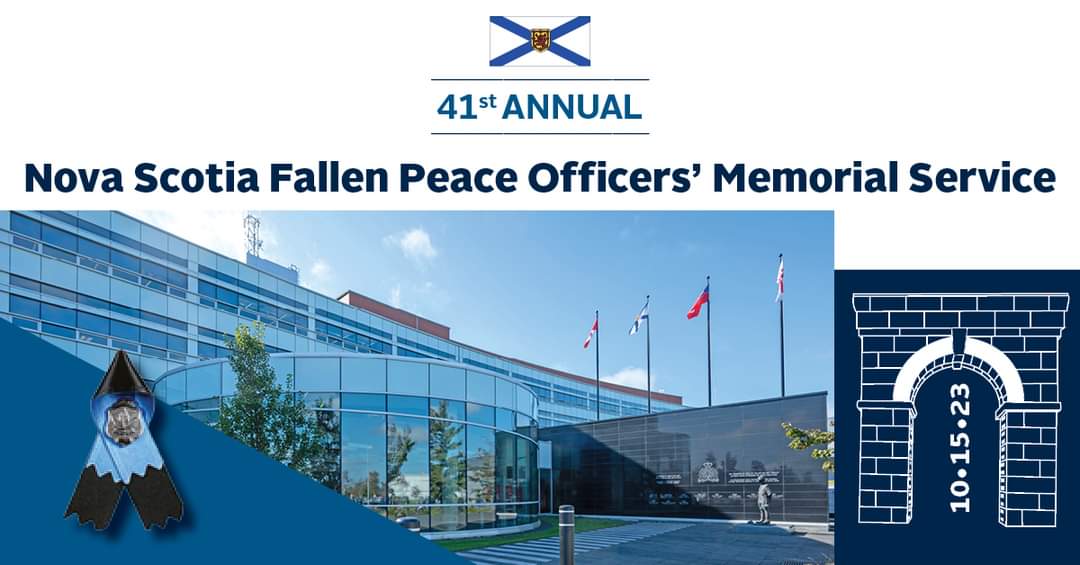 Nova Scotians gather for 41st annual Nova Scotia Fallen Peace Officers’ Memorial Service