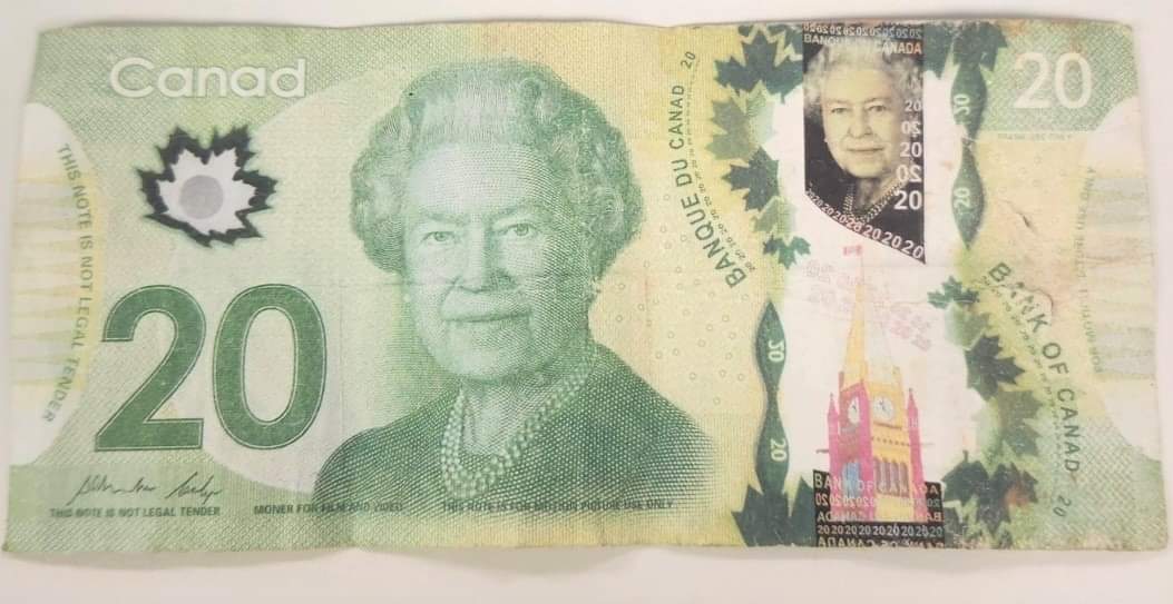 Antigonish County District RCMP learned that a fake $20 bill was passed, and accepted, at a store in Antigonish County.
