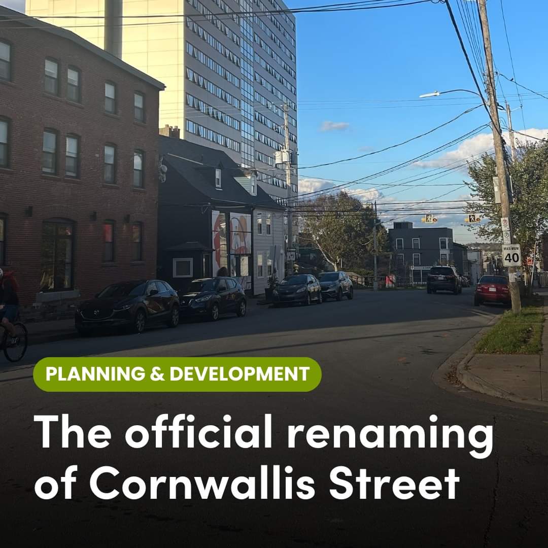 Join us for the official renaming of Cornwallis Street!