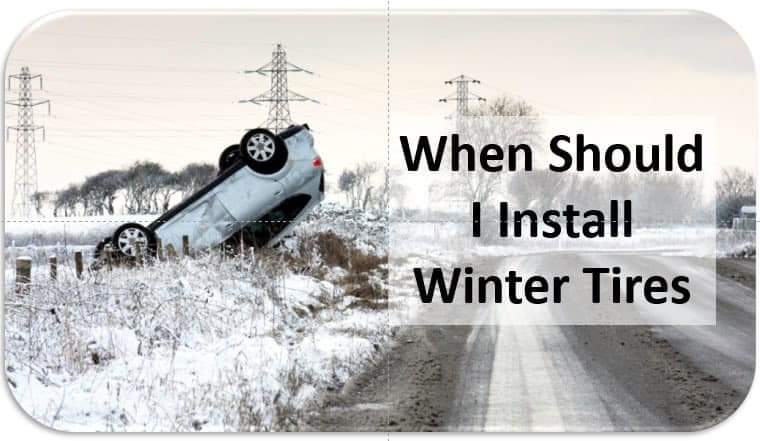 When should I put my winter tires on?