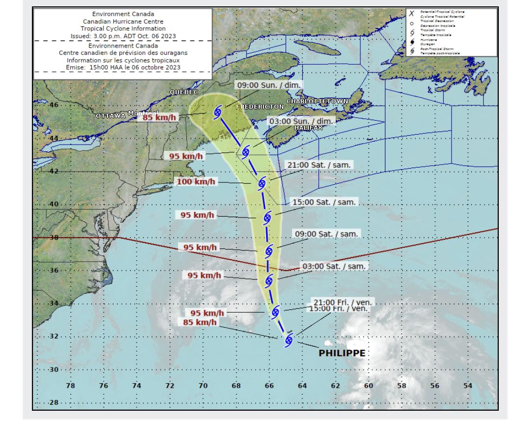 Municipality prepares for impacts of Tropical Storm Philippe