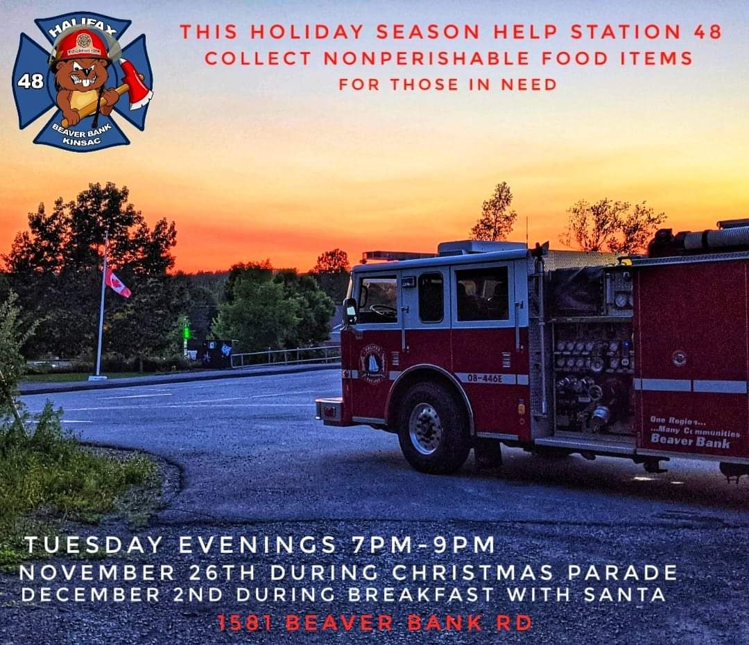 It's time for HRFE Stn 48 6th annual Fill a Port-a-Tank for a local food bank!