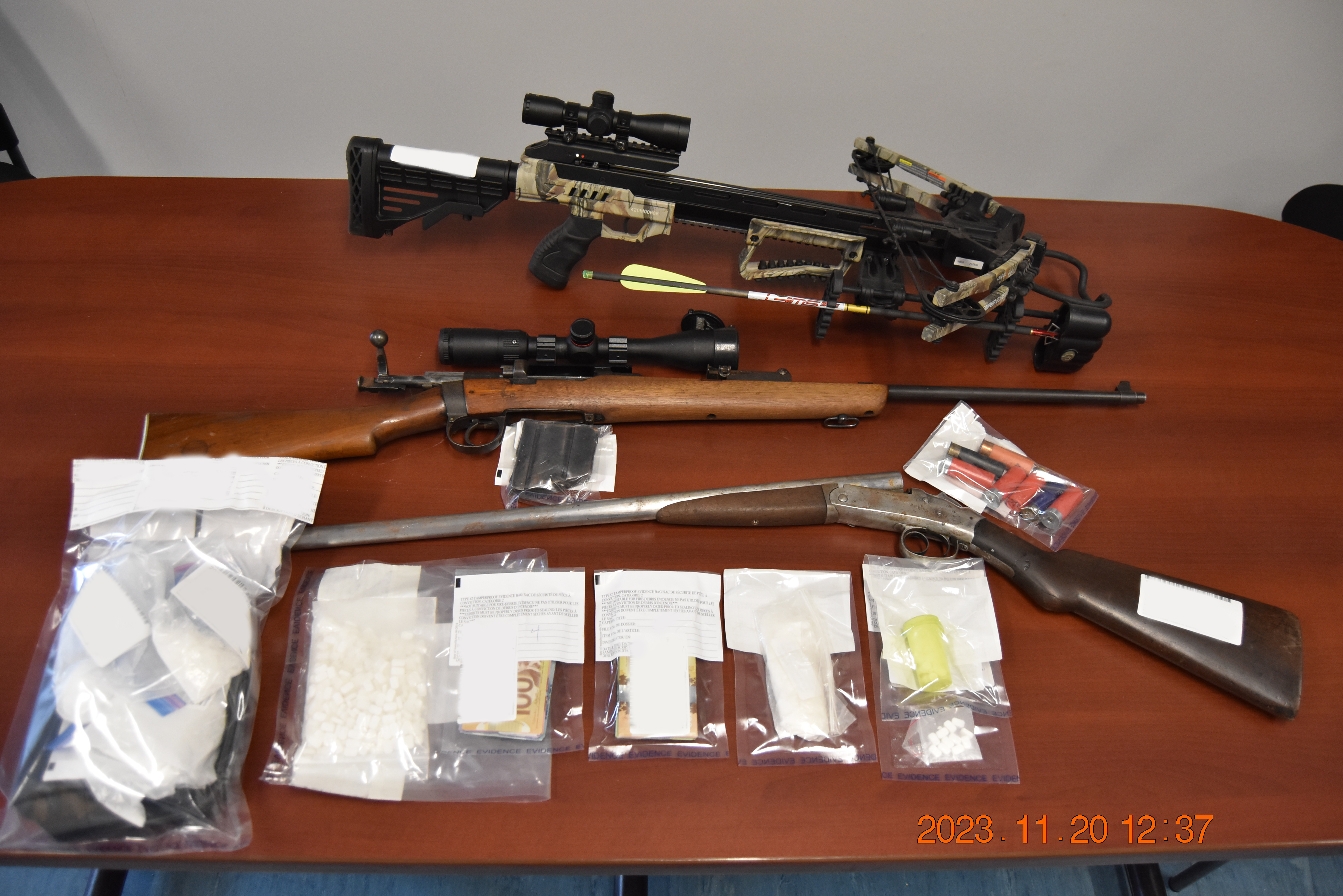 Annapolis District RCMP charge three people with drug and firearms offences