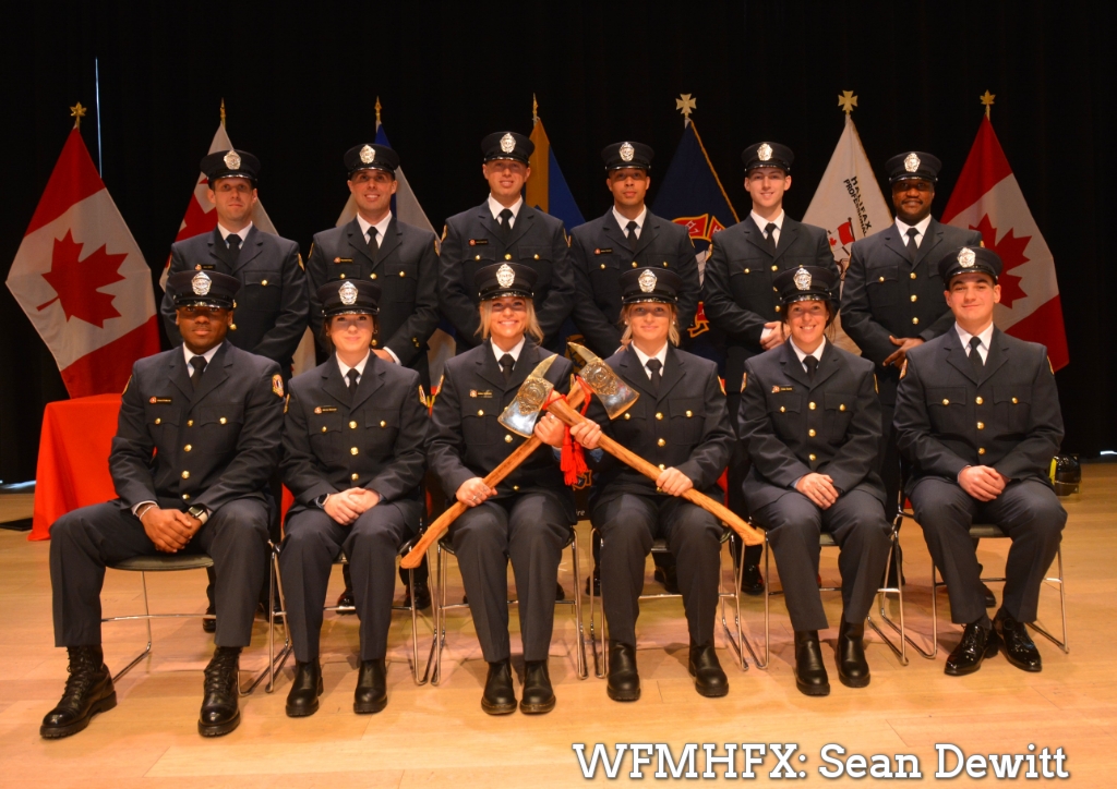 Big congrats to the newest career firefighters graduating today