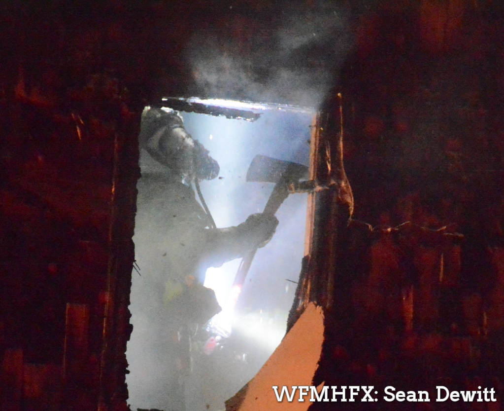 Structure fire on Herring Cove Road