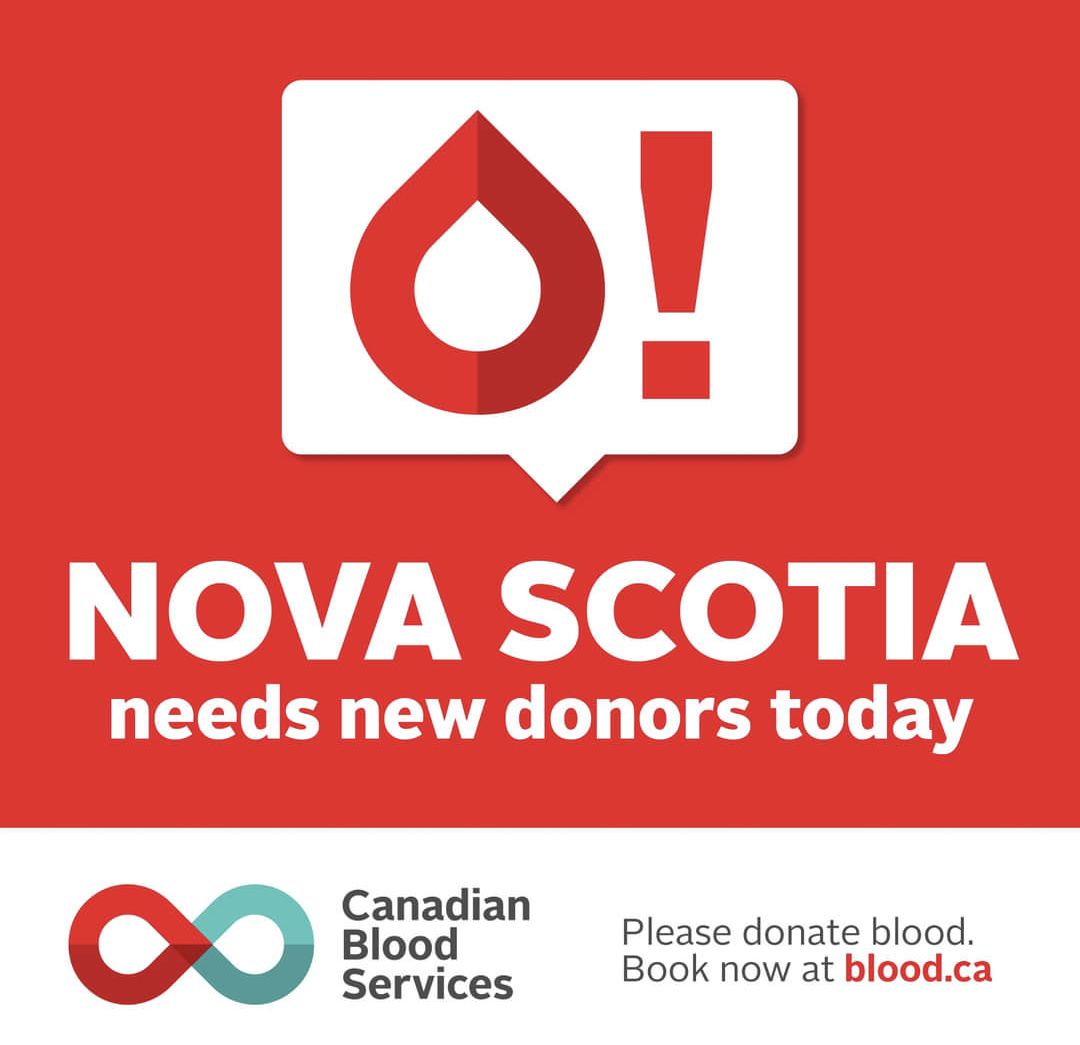 Blood donors help ensure approximately 50 hospitals in Atlantic Canada receive more than 64,000 units of blood every year