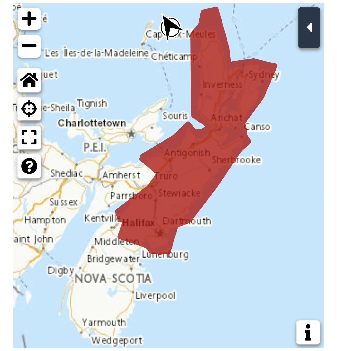 Freezing rain warning in effect 