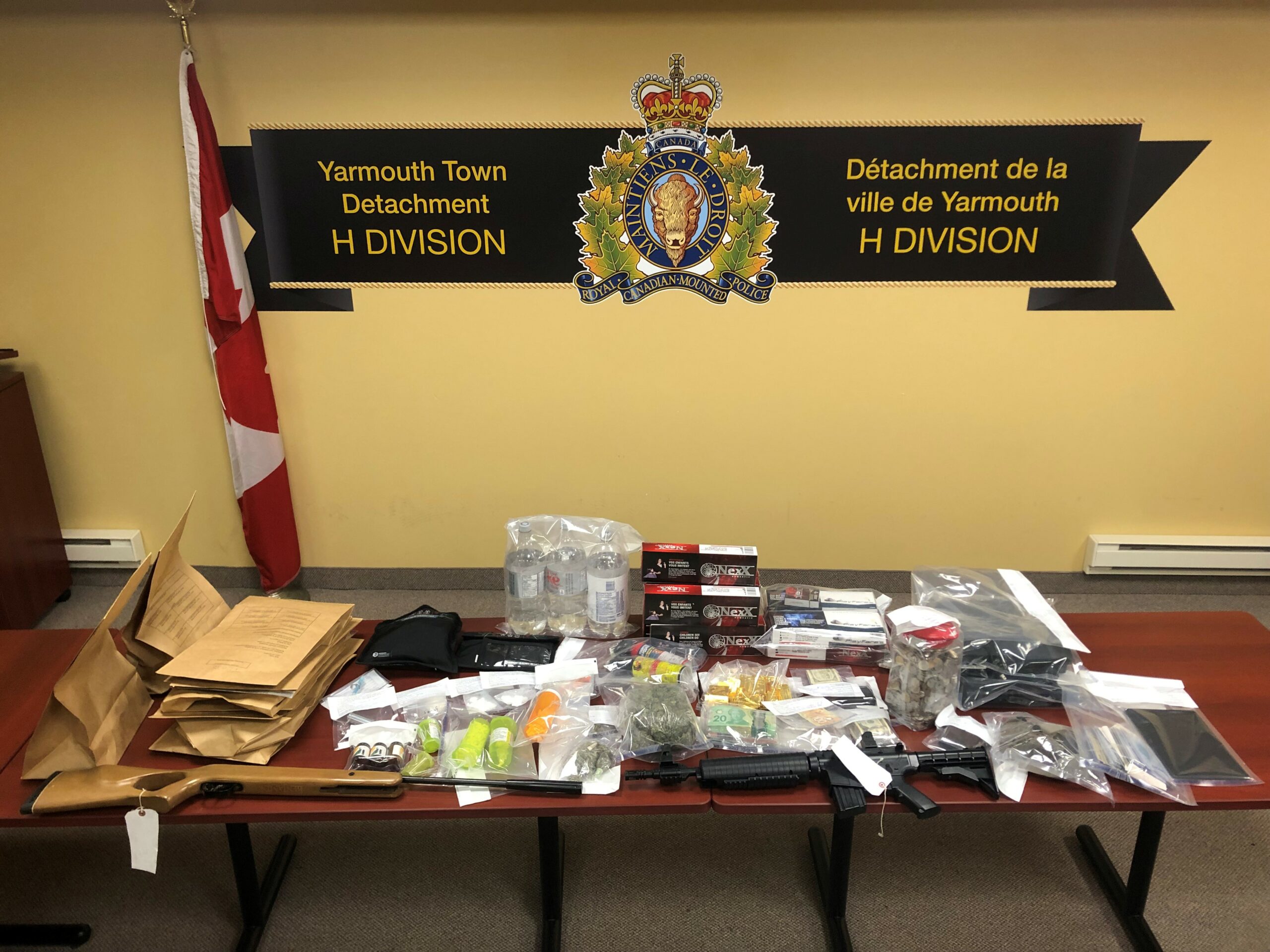 Yarmouth Town RCMP charge man in relation to child pornography and drug offences