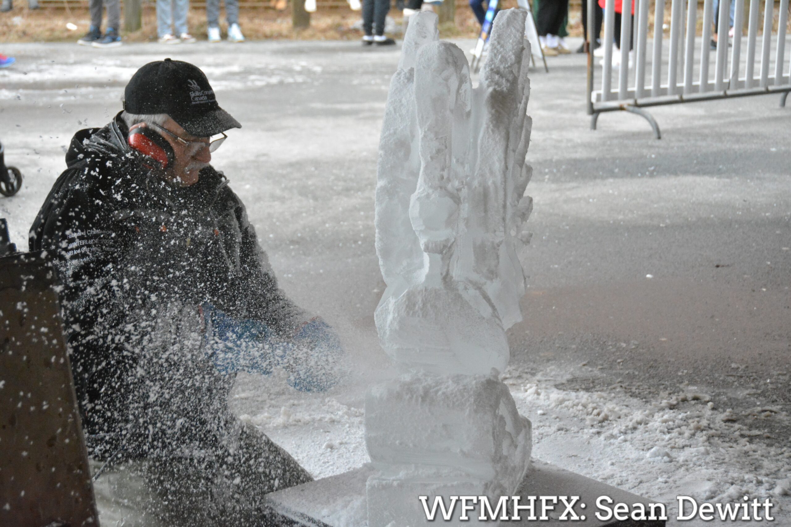 In photos - Ice carving at Alderney for the upcoming Downtown Dartmouth Ice Festival