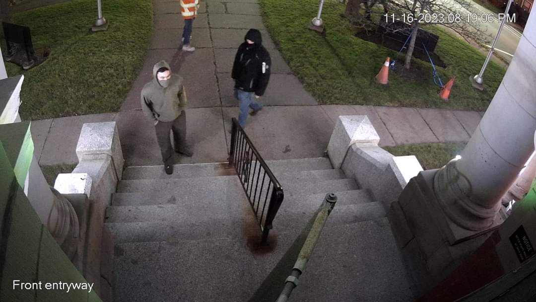 Truro Police Service is investigating a report of damage to property at the corner of Queen &amp; Church Streets